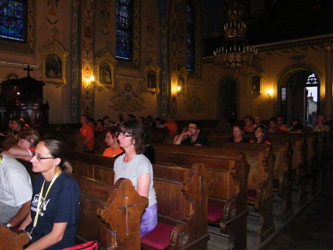 Połowa drogi na Jasną Górę