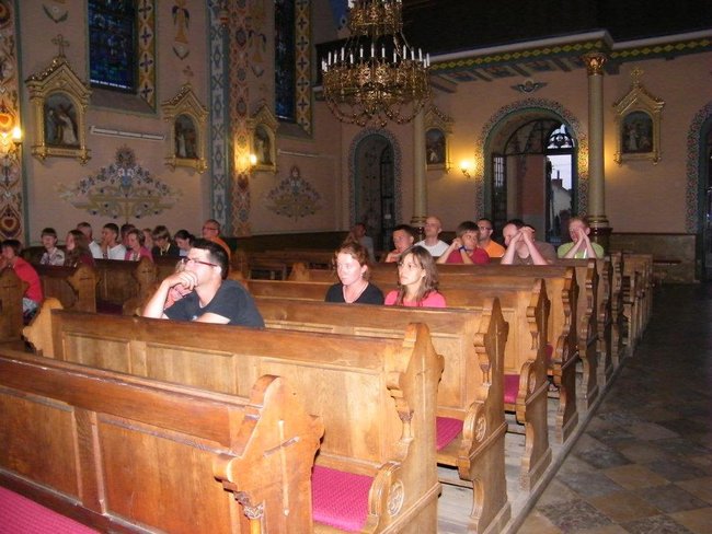 Połowa drogi na Jasną Górę