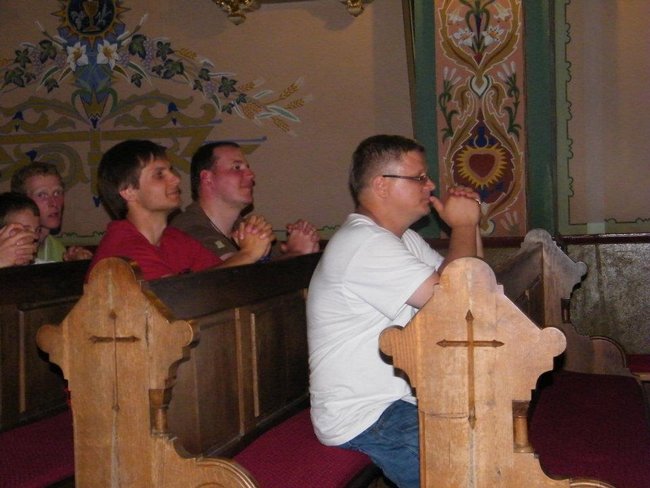 Połowa drogi na Jasną Górę