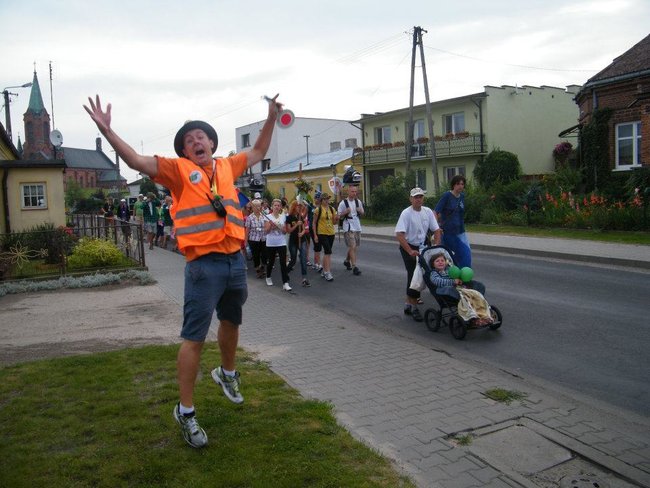 Połowa drogi na Jasną Górę