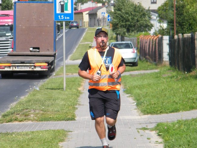 Połowa drogi na Jasną Górę