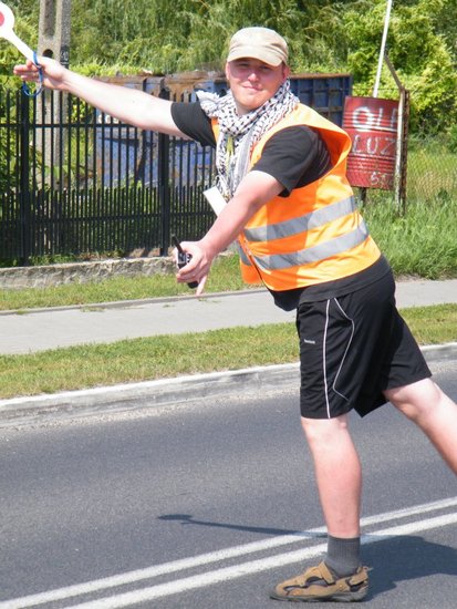 Połowa drogi na Jasną Górę