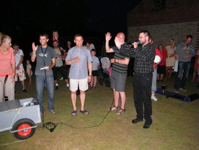 Połowa drogi na Jasną Górę