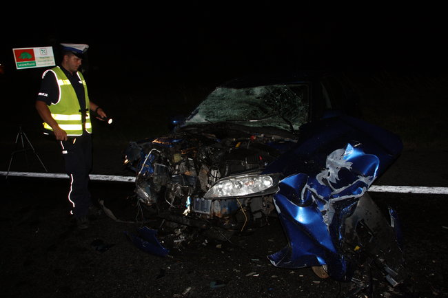 Tragiczne zderzenie w Wiągu