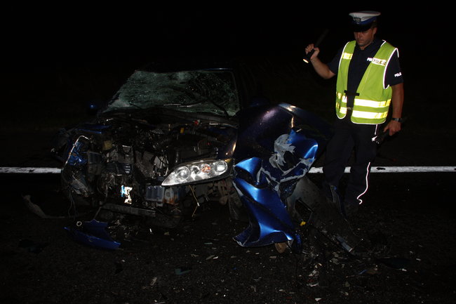 Tragiczne zderzenie w Wiągu