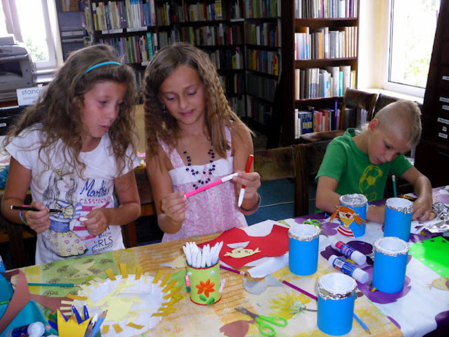 Tak minęły wakacje w Bibliotece
