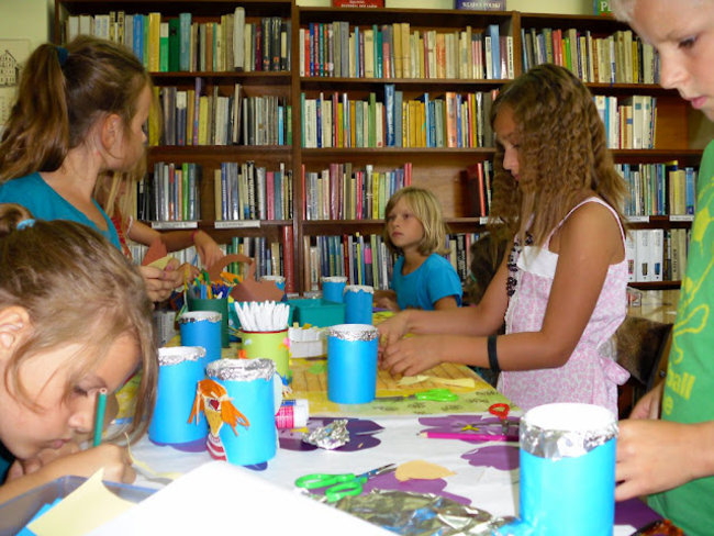 Tak minęły wakacje w Bibliotece