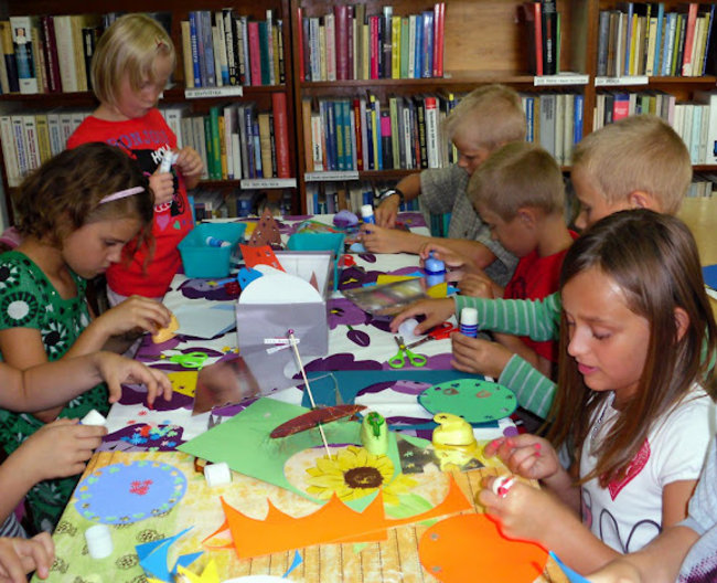 Tak minęły wakacje w Bibliotece