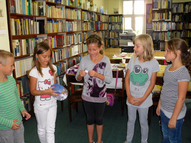 Tak minęły wakacje w Bibliotece