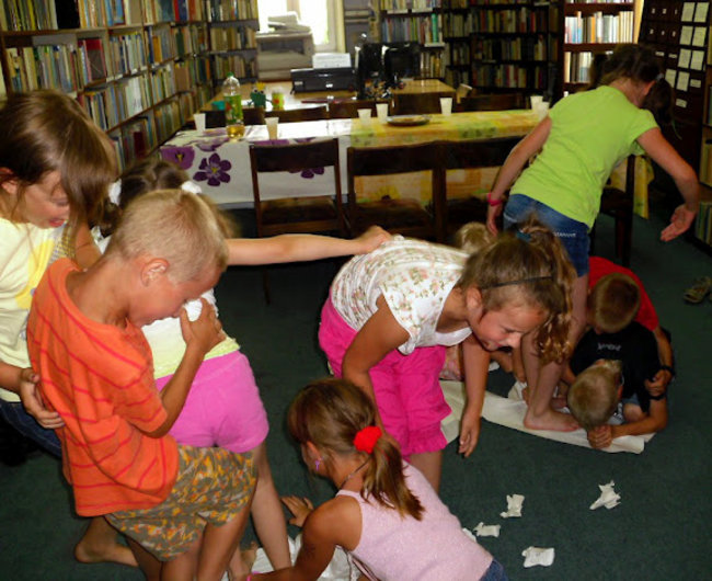 Tak minęły wakacje w Bibliotece