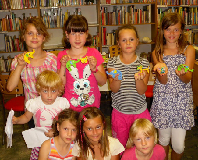 Tak minęły wakacje w Bibliotece