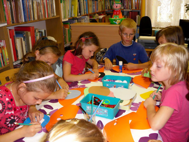 Tak minęły wakacje w Bibliotece