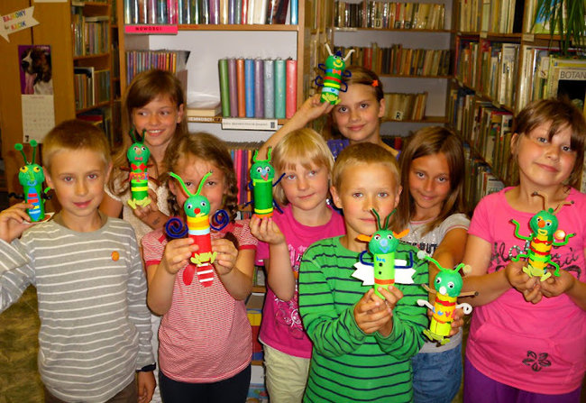 Tak minęły wakacje w Bibliotece