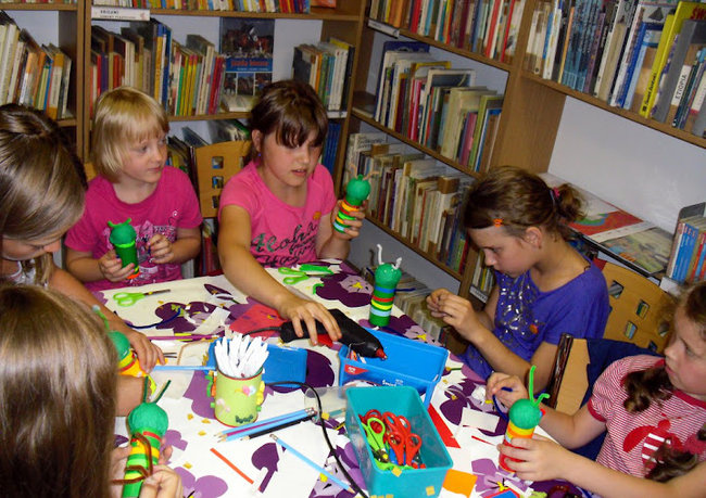 Tak minęły wakacje w Bibliotece