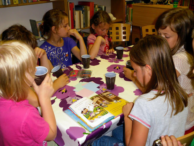 Tak minęły wakacje w Bibliotece