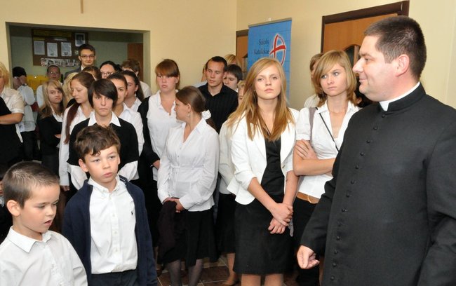 Rozpoczęcie roku w katoliku