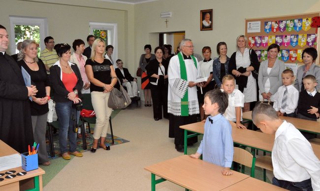 Rozpoczęcie roku w katoliku