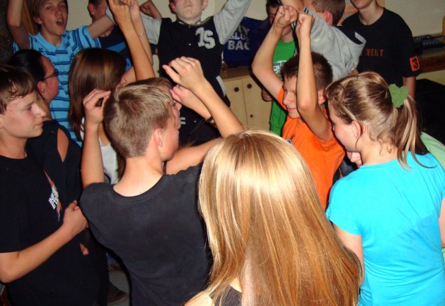 Integracja uczniów katolika w Bysławku