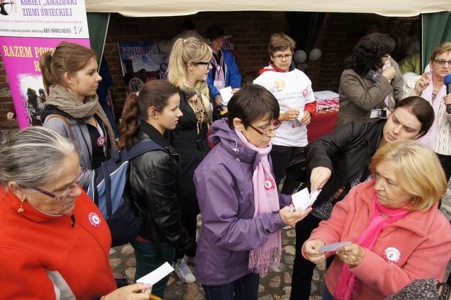 Amazonki spotkały się na zamku