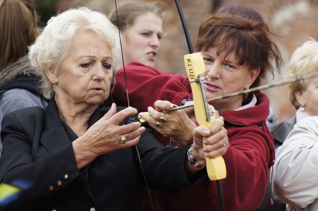 Amazonki spotkały się na zamku