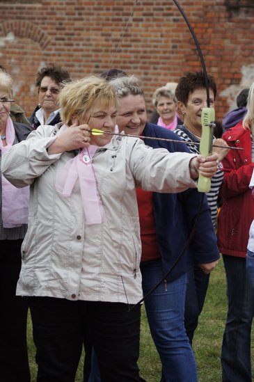 Amazonki spotkały się na zamku