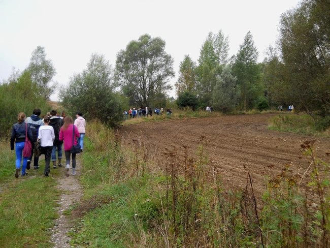 Jesienny rajd gimnazjalistów z Dwójki