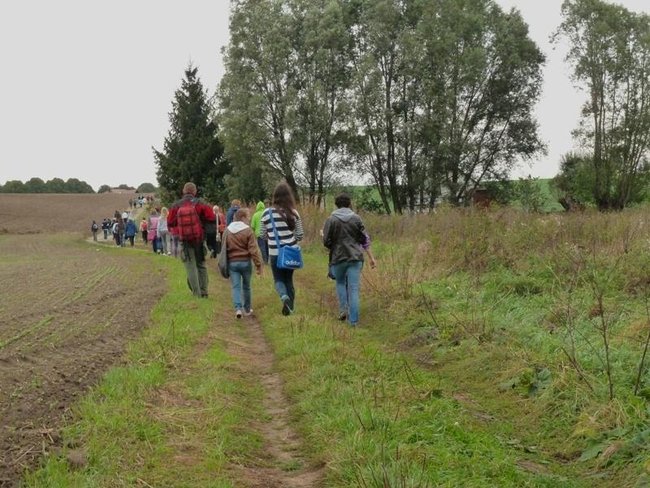 Jesienny rajd gimnazjalistów z Dwójki