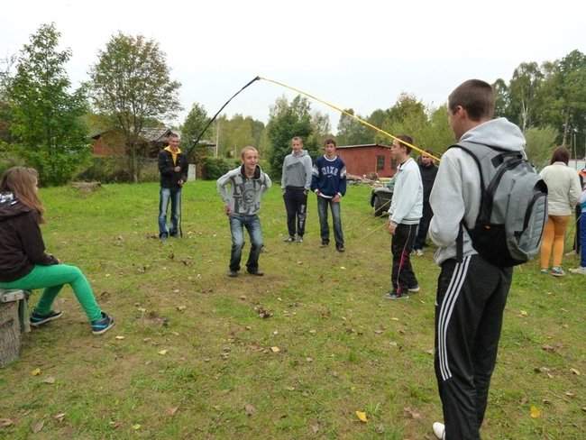 Jesienny rajd gimnazjalistów z Dwójki
