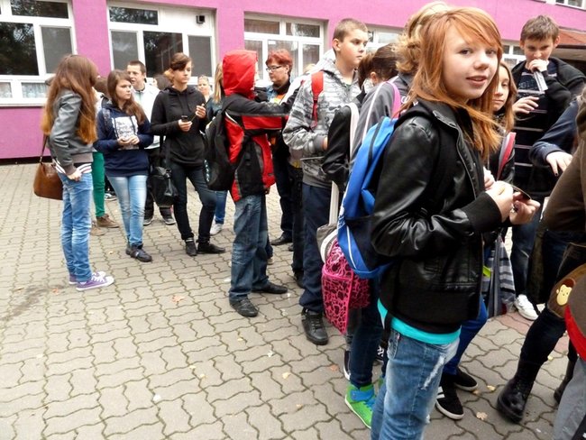 Jesienny rajd gimnazjalistów z Dwójki