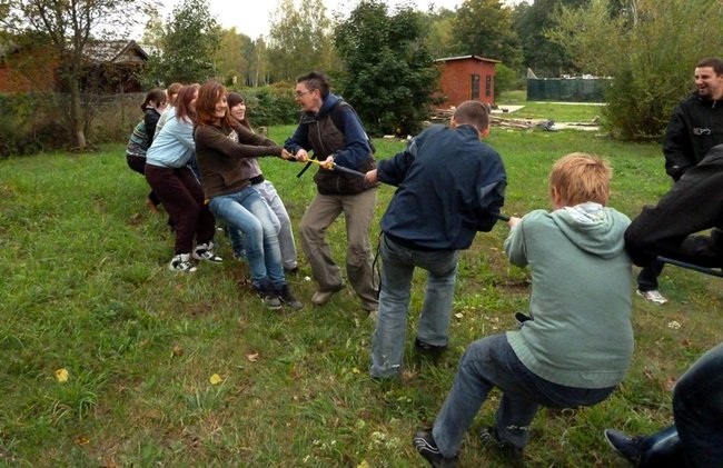 Jesienny rajd gimnazjalistów z Dwójki