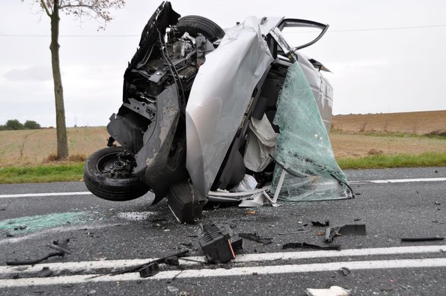 Groźny wypadek na piątce
