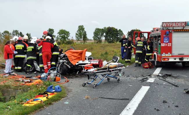 Groźny wypadek na piątce