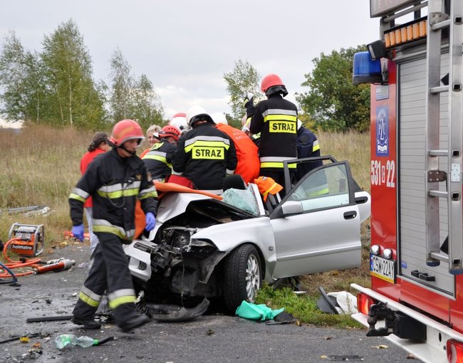 Groźny wypadek na piątce