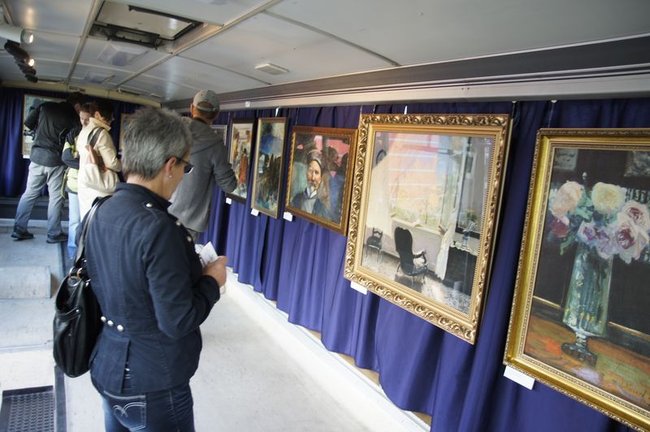 Wyczółkowski w autobusie