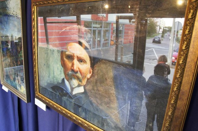 Wyczółkowski w autobusie