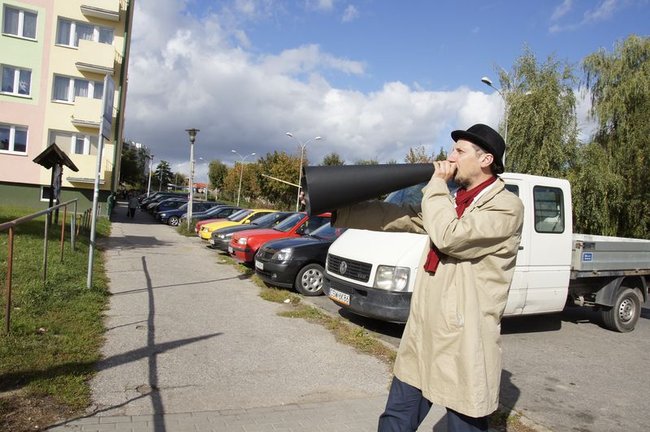 Wyczółkowski w autobusie