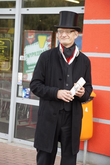 Wyczółkowski w autobusie