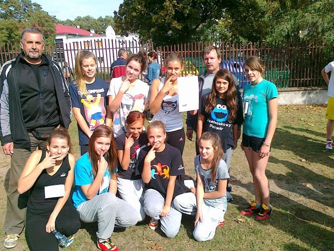 Podstawówki i gimnazja biegały w sztafetach