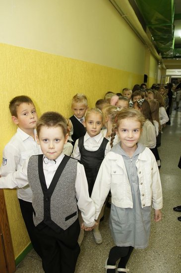 Śmiało weszli w szkolne progi