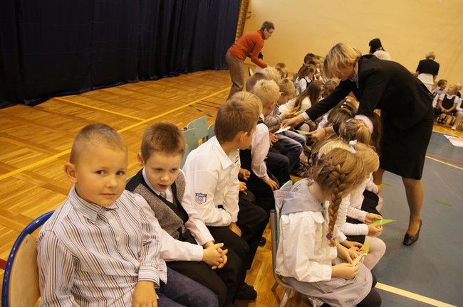 Śmiało weszli w szkolne progi