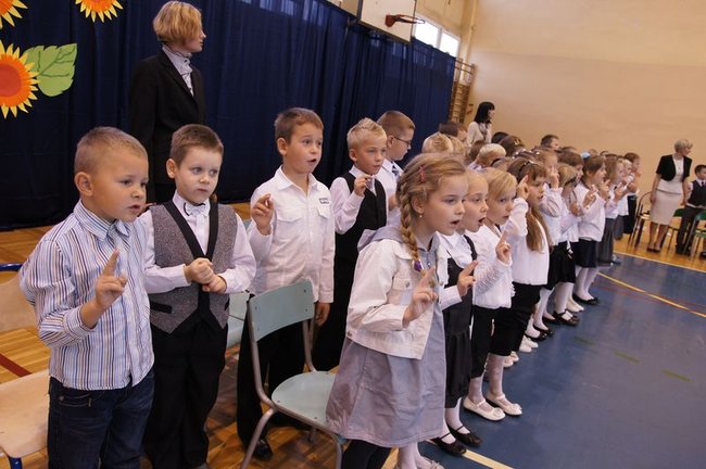 Śmiało weszli w szkolne progi