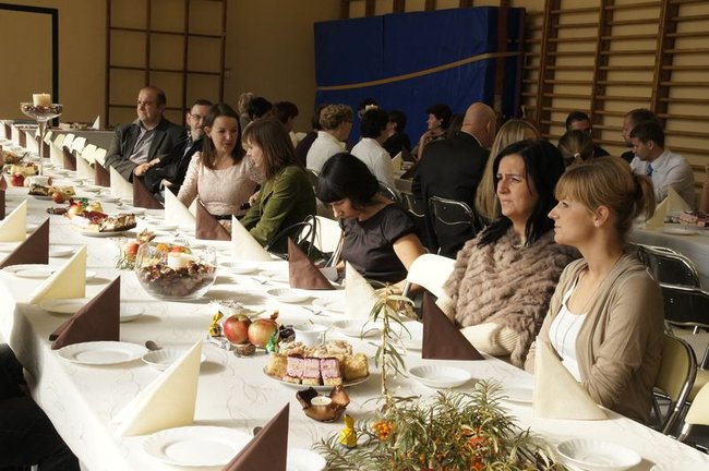 Pracownicy ZSP spotkali się przy wspólnym stole