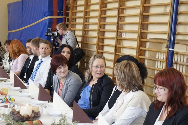 Pracownicy ZSP spotkali się przy wspólnym stole