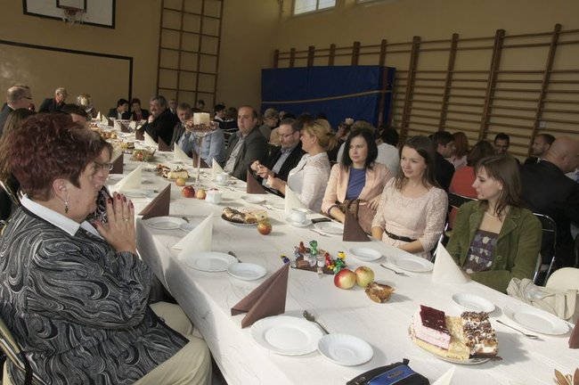 Pracownicy ZSP spotkali się przy wspólnym stole