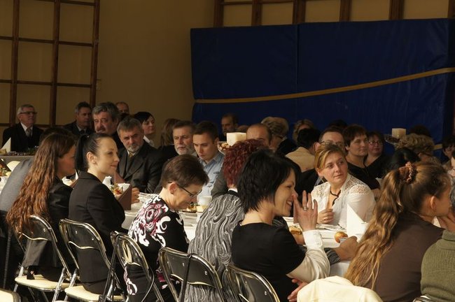 Pracownicy ZSP spotkali się przy wspólnym stole