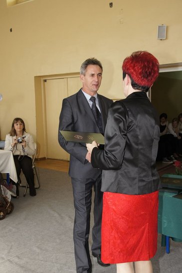 Pracownicy ZSP spotkali się przy wspólnym stole