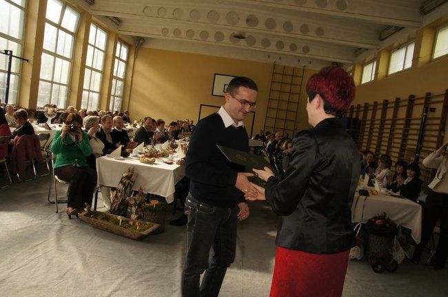 Pracownicy ZSP spotkali się przy wspólnym stole