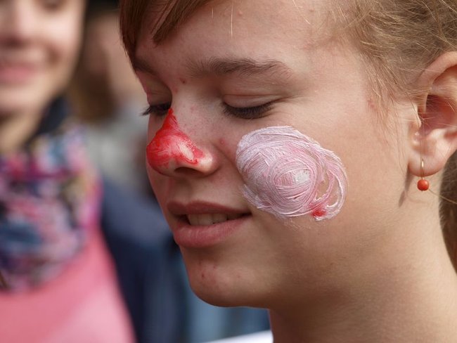 Białe się integrowało