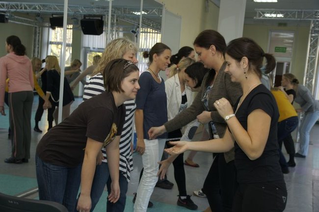 Nauczycielki jak cyrkowcy - fotorelacja