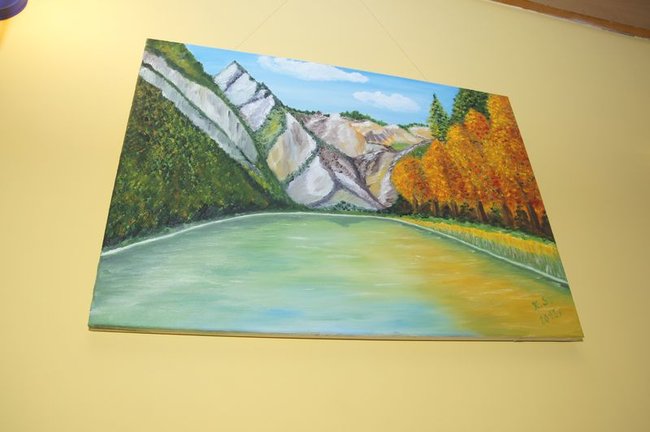 Obrazy maluje sercem